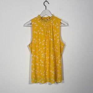Apt. 9 Sunny Yellow Floral Top